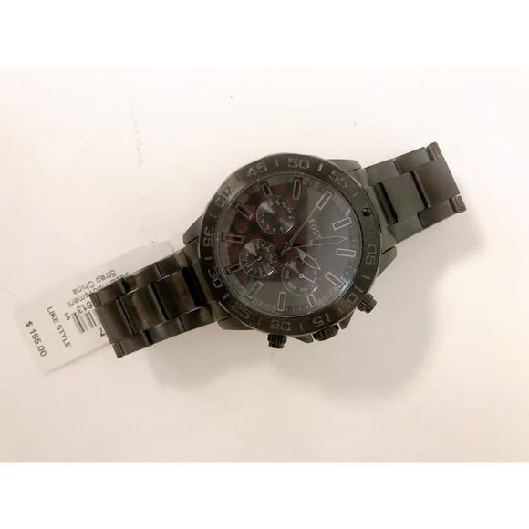 Fossil BQ2587 Bannon Multifunction Black Tone Stainless Steel Watch - Picture 5 of 6
